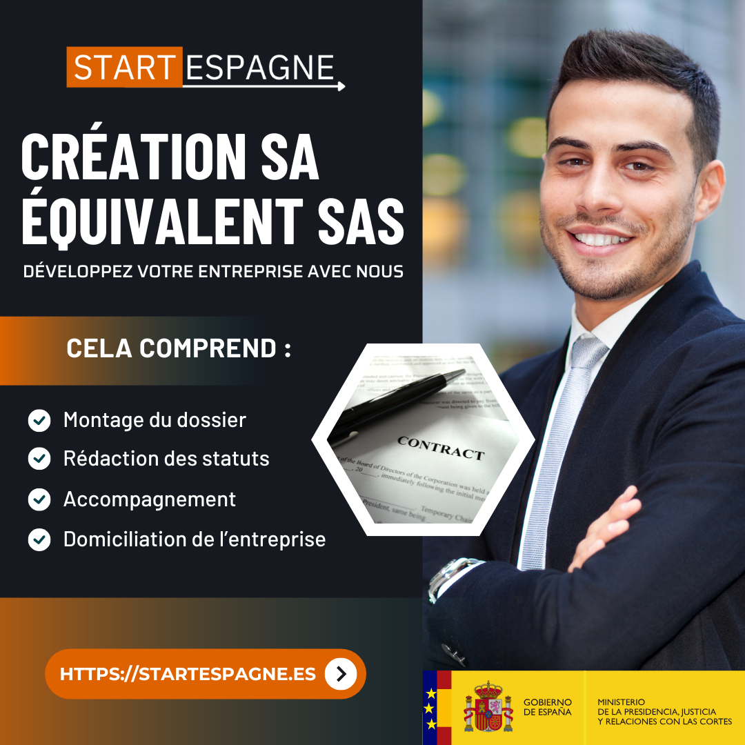 SA (Sociedad Anónima) - Équivalent SAS/Société par actions